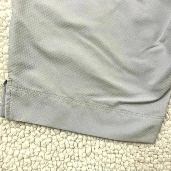 Nancy Lopez Gray Lightweight Moisture Wicking V-Cut Golf Athletic Shorts Size 10 - Picture 9 of 15